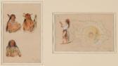 BONHEUR Rosa Pair Of Indian Studies BONHEUR Rosa Pair Of Indian Studies
