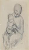 BONNARD Ernest Mother And Child BONNARD Ernest Mother And Child