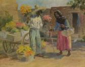 BOONE Elmer L. The Flower Seller BOONE Elmer L. The Flower Seller