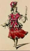 BOQUET Louis Rene Étude De Costume Pour Une Figure Allégorique De La Vérité Tenant Ses BOQUET Louis Rene Étude De Costume Pour Une Figure Allégorique De La Vérité Tenant Ses