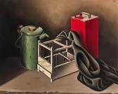 BOR Jan A Still Life With A Bird-cage And Oilcans BOR Jan A Still Life With A Bird-cage And Oilcans