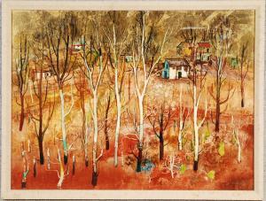 Landscape With Cottages