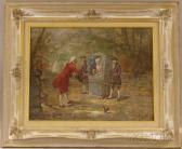 borgelli G. Rococo Scene borgelli G. Rococo Scene