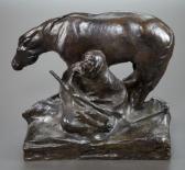 BORGLUM Solon Hannibal Pioneer In A Storm BORGLUM Solon Hannibal Pioneer In A Storm