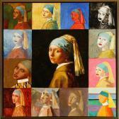 BORISOV Alexei Vermeers Girl Trough Time BORISOV Alexei Vermeers Girl Trough Time