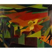 BORMEJ Abstract Composition View Of Buildings BORMEJ Abstract Composition View Of Buildings