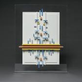 BORNSTEIN Eli Structurist Relief No. 2, 1965 (model) BORNSTEIN Eli Structurist Relief No. 2, 1965 (model)