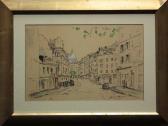 BOSMAN Bernard Street Scene BOSMAN Bernard Street Scene