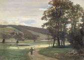 BOSS GOTTLIEB Emmentaler Landschaft Mit Jäger BOSS GOTTLIEB Emmentaler Landschaft Mit Jäger