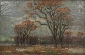 BOSZNAY / Istvan Stefan Landscape With Trees BOSZNAY / Istvan Stefan Landscape With Trees