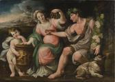BOTTALLA Giovanni Maria Bacchus, Temperance (?) And Cupid BOTTALLA Giovanni Maria Bacchus, Temperance (?) And Cupid