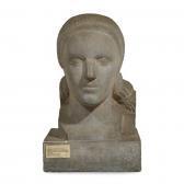 BOTTIAU Alfred Head Of America, World War I Battle Monument BOTTIAU Alfred Head Of America, World War I Battle Monument