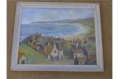 BOTTOMLEY Frederic View Of A Coastal Village BOTTOMLEY Frederic View Of A Coastal Village