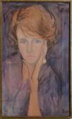 BOUCHE Rene Portrait Of Lady Tennant BOUCHE Rene Portrait Of Lady Tennant