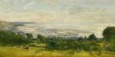 BOUDIN Eugene Les Hauteurs De Trouville BOUDIN Eugene Les Hauteurs De Trouville