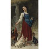 BOUGUEREAU Elizabeth-Jeanne The Farmer's Daughter BOUGUEREAU Elizabeth-Jeanne The Farmer's Daughter