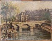 BOURDIN Alphonse Bord De Seine BOURDIN Alphonse Bord De Seine