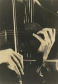 BOURKE-WHITE Margaret Hands Playing Violin And Cello BOURKE-WHITE Margaret Hands Playing Violin And Cello