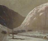 BOUTHÉON Charles Paysage De Montagne BOUTHÉON Charles Paysage De Montagne