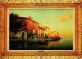 BOUVARD Eloi Noel Vue D'un Canal À Venise BOUVARD Eloi Noel Vue D'un Canal À Venise