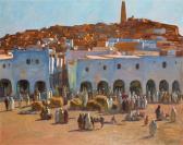 BOUVIOLLE Maurice Le Marché À Ghardaïa BOUVIOLLE Maurice Le Marché À Ghardaïa