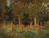 BOUZIN Émile L'enclos Des Vaches BOUZIN Émile L'enclos Des Vaches