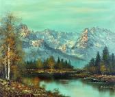 BOWMAN Frederick B. A Winter Landscape BOWMAN Frederick B. A Winter Landscape
