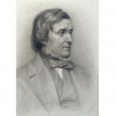 BOXALL William Portrait Drawing Of William Boxall R.a. BOXALL William Portrait Drawing Of William Boxall R.a.