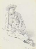 BOYCE George Price Portrait Of Edward Fulliger BOYCE George Price Portrait Of Edward Fulliger
