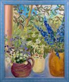 BOYD Polly Three Vases Of Flowers BOYD Polly Three Vases Of Flowers