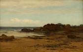 BOYDELL Creswick Figures Along Rocky Shore BOYDELL Creswick Figures Along Rocky Shore