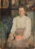 BOZNANSKA Olga Portrait Of Italian Woman BOZNANSKA Olga Portrait Of Italian Woman