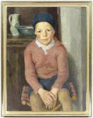 BRÜGGER Fanny Portrait Of A Small Girl BRÜGGER Fanny Portrait Of A Small Girl