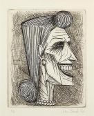 BRACK John Cecil Head Of A Woman BRACK John Cecil Head Of A Woman