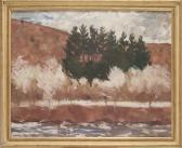bradford francis Landscape, Likely The Housatonic Valley bradford francis Landscape, Likely The Housatonic Valley