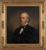 BRADLEY FLAGG Jared Portraitof George Leib Harrison, Director Of The Insurance Companyof North America BRADLEY FLAGG Jared Portraitof George Leib Harrison, Director Of The Insurance Companyof North America