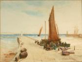 BRADSHAW J. Champion A Harbour Scene BRADSHAW J. Champion A Harbour Scene