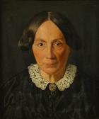 Braeckeleer Henri de Portret Van Mevrouw Ferdinand De Braekeleer, Geboren Marie-thérèse Leys. Braeckeleer Henri de Portret Van Mevrouw Ferdinand De Braekeleer, Geboren Marie-thérèse Leys.