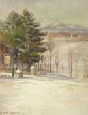 BRAGDON Mabel D. Snowy Landscape BRAGDON Mabel D. Snowy Landscape
