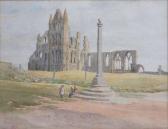 BRAITHWAITE Walter Children Resting By Whitby Abbey BRAITHWAITE Walter Children Resting By Whitby Abbey