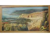BRAMLEY VICTOR Rocky Coastal Scene BRAMLEY VICTOR Rocky Coastal Scene