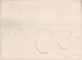 BRANCUSI Constantin Formes. Dessin Original BRANCUSI Constantin Formes. Dessin Original
