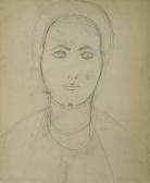 BRANCUSI Constantin Portrait De Femme Au Turban BRANCUSI Constantin Portrait De Femme Au Turban