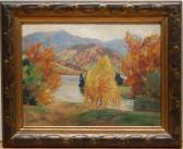 BRANDEL F. "blick Vom Schliersee Auf Den Tegernsee" BRANDEL F. "blick Vom Schliersee Auf Den Tegernsee"
