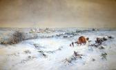 BRANWHITE Charles Brooke Winter: A Shropshire Landscape BRANWHITE Charles Brooke Winter: A Shropshire Landscape