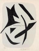 BRAQUE Georges Vol D'oiseaux Noirs BRAQUE Georges Vol D'oiseaux Noirs