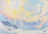 BRASCH Hans Wolkenlandschaft BRASCH Hans Wolkenlandschaft