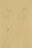 BRAUNER Victor Deux Femmes BRAUNER Victor Deux Femmes