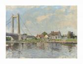 BREACH Edward R. Edward Seago, R.w.s., R.b.a. (1910-1974) The Bridge At Petit Andely BREACH Edward R. Edward Seago, R.w.s., R.b.a. (1910-1974) The Bridge At Petit Andely