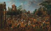 BREDAEL van Pieter The Market Square Of A Town BREDAEL van Pieter The Market Square Of A Town